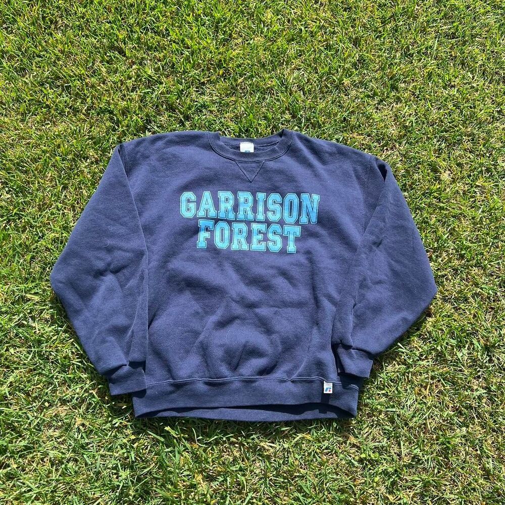 90s Russel athletic men’s size L Large Garrison forest tee